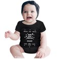 thumbnail image 5 of Baby Outfits Funny Cartoon Print Bodysuit Short Sleeve Baby Boy Gifts for Baby Boy 3-6 Months, 5 of 5