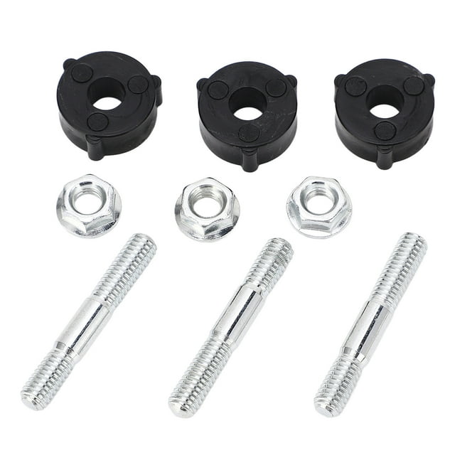 Kit de herrajes para riel de combustible, espaciadores de riel de combustible de metal y plástico, pernos y tuercas de repuesto para Acura Integra 1990-2001