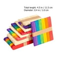 thumbnail image 4 of MasteelfCA 400 Pcs 1 Set Wooden Crafts Interesting Toy Sticks Educational Toys (Colorful), 4 of 7