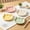 4pc, variant on Long-Lasting Whisker Friendly Cat Food Bowls, Cute Pet Water Bowls with Non-Skid Base, Plastic Wet Dry Treats Kibble Water Dish for Cats Small Dogs