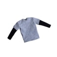 thumbnail image 3 of Figura masculina a escala 1/6, ropa, accesorio de disfraz, ropa informal, pantalones de manga larga Tops, 3 of 9