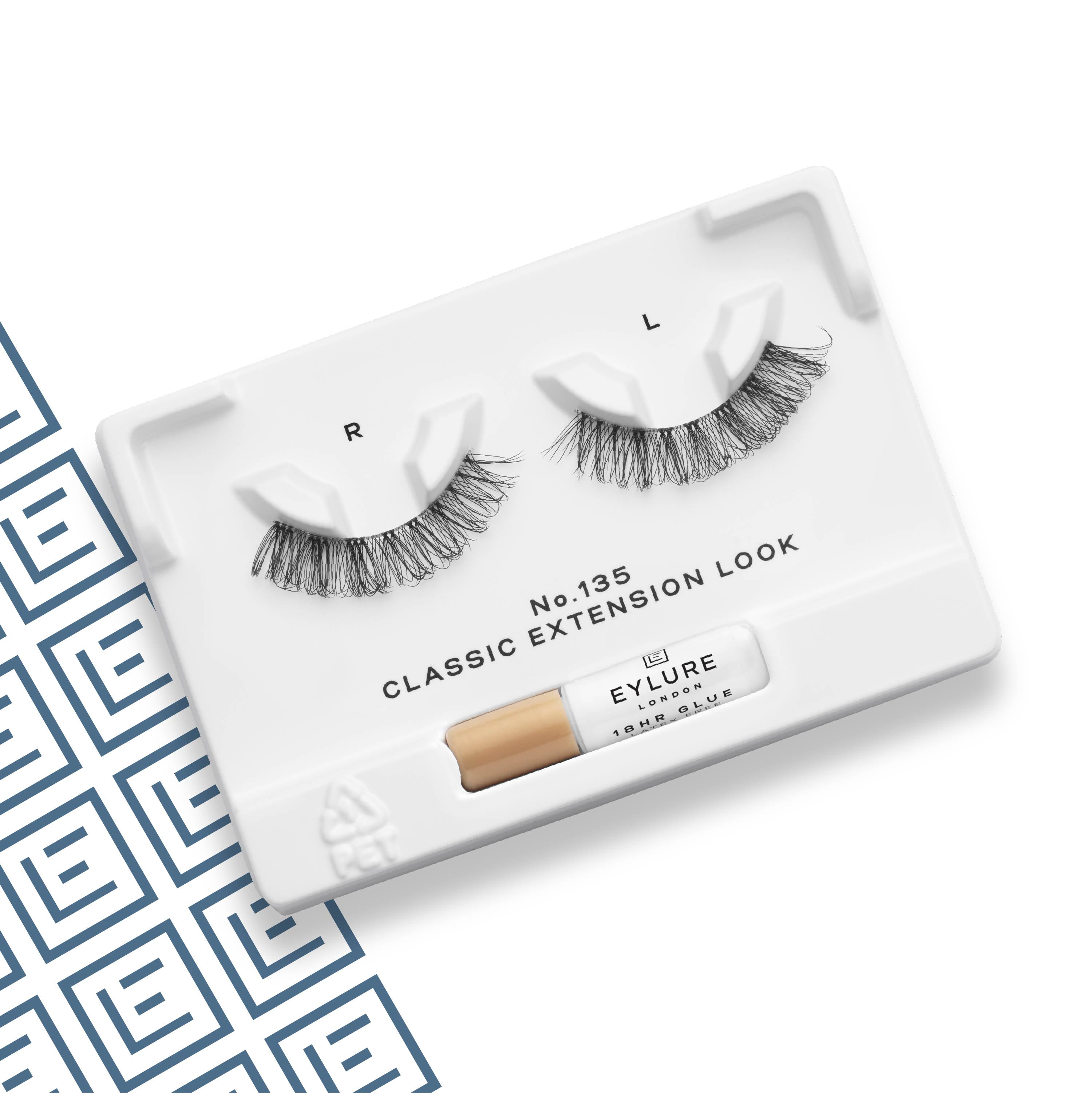Eylure Volume & Curl No.135 Classic Extension Look Eyelashes