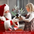 thumbnail image 4 of Árbol de Navidad KPX artificial para mesa, tamaño pequeño, con adornos, 4 of 6