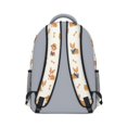 thumbnail image 3 of Corgi Costume and Bone Cream Backpack for School, Cute School Bag with Adjustable Shoulder Straps and Padded Back, 15.3"x11"x6.7", 3 of 5