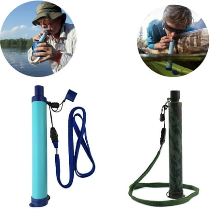Outdoor Mini Personal Portable Drinking Water Purification Filter BPA Free Water Purifier Lightweight for Camping Hiking