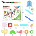 thumbnail image 5 of PicassoTiles Marble Run Magnetic Tiles for Kids – 62PCS STEM Construction Building Blocks Race Track Set, Educational Creative Learning Toy, 5 of 7