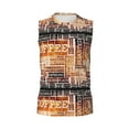 thumbnail image 6 of Lsque Hand Drawn Vintage Coffee Print Men's Cotton Blend Sleeveless Muscle Shirts (S-3XL)- Moisture Wicking, Odor Protection, UPF 30+,3X-Large, 6 of 8