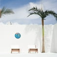 thumbnail image 5 of Round Metal Sign Pool Zone Beach Tin Sign Vintage Swimming Pool Sign for Home Wall Art Decoration Outdoor Decor 12inch, 5 of 7