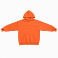 thumbnail image 5 of NOLDARES Womens Pet Pouch Hoodies with Kangaroo Pocket Oversized Trendy Sweatshirts Outside Kitten Puppy Carrier Holder Sweatshirts Cat Hoodie with Pouch(Q308-Orange), 5 of 9