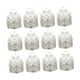 thumbnail image 1 of 12 piezas de cajas de almacenamiento de dulces Cajas de embalaje Jares Accesorios Favores de boda contenedores de bocadillos para eventos Suministros Cisne plateado, 1 of 8