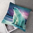 thumbnail image 7 of Polar Bear Throw Pillow Covers for Kids Teens,Galaxy Starry Sky Pillow Covers ,Cute White Bear Cushion Covers,Safari Animal Decorative Pillow Covers for Bedroom, 7 of 7