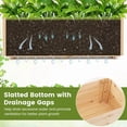 thumbnail image 4 of GVN Garden Bed Planter, Raised Garden Bed,Raised Garden Bed Wooden Elevated Planter Box with Hanging Roof-L, 4 of 11