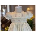 thumbnail image 2 of Vestido Babytunes Couture amarillo bordado para niñas, 2 of 5