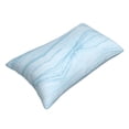 thumbnail image 3 of Disketp Pillow Covers Light Blue Marble Pattern Throw Pillow Case Cushion Covers,Cushion For Bedroom,Couch,Home-20"X30", 3 of 9