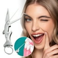 thumbnail image 4 of Fish-Shaped Multifunctional Keychain Tool, Foldable Stainless Steel Toothpick Knife, Hook and Bottle Opener Compact EDC Gadget for Outdoor Camping and Daily Use, 4 of 9