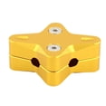 thumbnail image 4 of Extensión de pata de cabra de aleación de aluminio para soporte lateral de motocicleta Oro, 4 of 9
