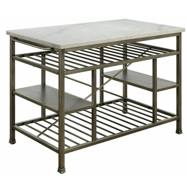 Detlev Prep Table with Marble Top 36