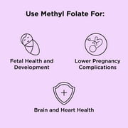 nbpure Methyl Folate Vitamin B9 Spray Supplement, Liquid Folic Acid Spray, 1 fl oz