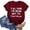 Wine, variant on YHAJDS Women's Basic T-shirts Solid Color Short Sleeve Round Neck Casual Tee Top