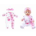 thumbnail image 2 of AmaMary Pink Swan Huggies Doll Clothes for 16-18 inch Dolls, Baby-Safe Accessories and Outfit Gift, 2 of 3