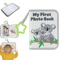 thumbnail image 2 of Baby Memory Book First Year Growth Photo Album Soft Cloth Keepsake Scrapbook for Toddler Child Present, 2 of 9