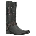thumbnail image 2 of Dingo Mens War Eagle Studded Square Toe Pull On Cowboy  Mid Calf Boots, 2 of 5