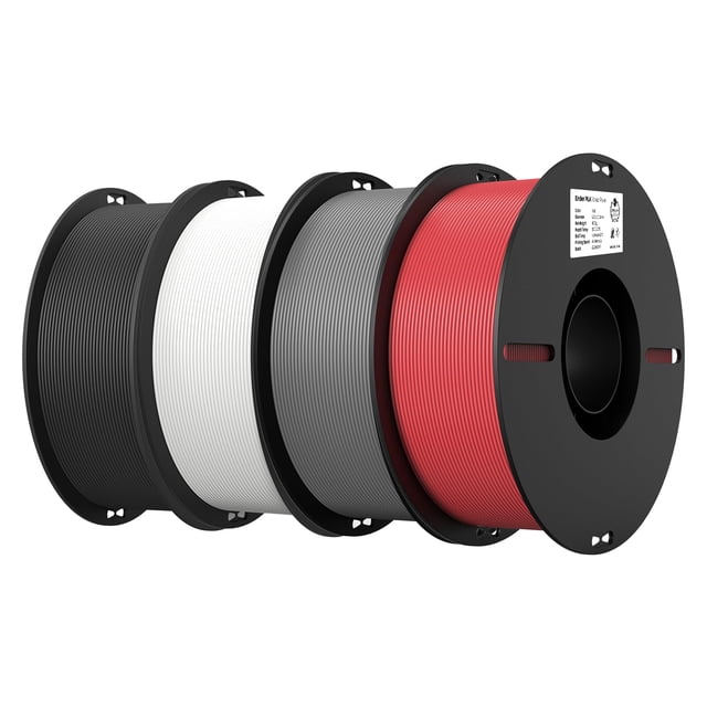 Filamento para impresora 3D Creality PLA 1,75 mm, paquete de 4 bobinas de 4 kg