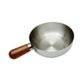 thumbnail image 5 of Milk Pan Butter Melting Pot Nonstick Saucepan Compact Size with Wood Handle for Dorm Room Cooking, 5 of 9