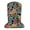 Colsen Noir, variant on RSH Décor Outdoor Single Foam Adirondack Chair Seat Cushion, Colsen Berry