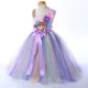thumbnail image 5 of Vestido de tul con tutú para niña de las flores, vestidos infantiles para niñas, ocasiones especiales, bodas, fiestas, vestidos de princesa, vestidos de baile para niños, 5 of 5