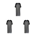 thumbnail image 4 of Albornoz para Descansar y dormir Qarigey hombre Negro y gris oscuro XL Type1 NO1, 4 of 6