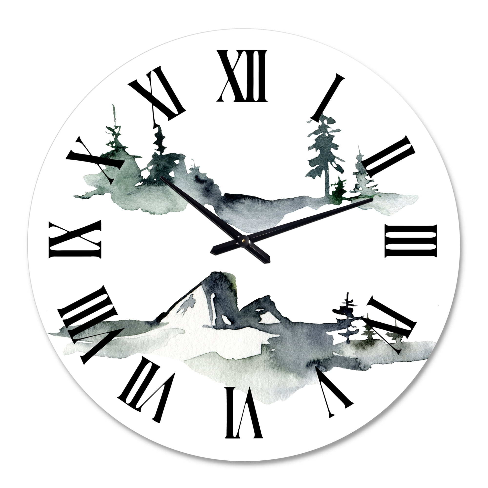 Designart 1 in Quartz Modern/Contemporary Wall Clock