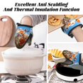 thumbnail image 7 of Pofeuu Vibrant Field Of Blossoms Print Thickened Mini Silicone Oven Mitts Heat Resistant, Rubber Oven Mitt Gloves, Finger Pinch Grips, Pot Holder, Silicone Potholder, 7 of 7