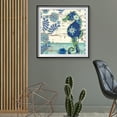 thumbnail image 4 of Kit de Peinture Diamant 5D Vie Marine Perçage Complet Mosaïque DIY Art Mural, 4 of 9