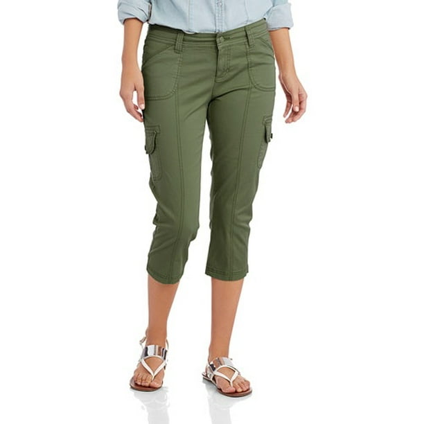Faded Glory Women's Cargo Capri Pants