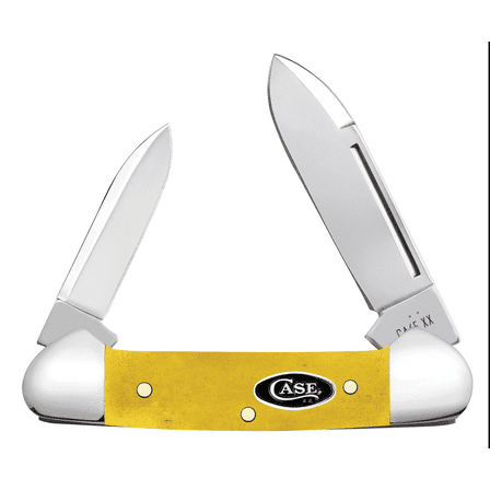 Case XX Knives Butterbean Smooth Yellow Bone Stainless Pocket Knife