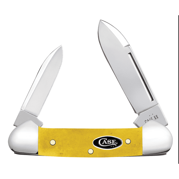 Case XX Knives Butterbean Smooth Yellow Bone Stainless Pocket Knife