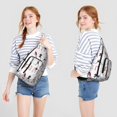 thumbnail image 4 of Sports Sling Backpack - Baseball, Football, Soccer, Basketball Print – Lightweight Crossbody Bag for Hiking, Gym, Travel – Athletic Gift for Sports Lovers, 4 of 4