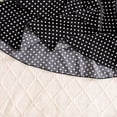 thumbnail image 4 of oqasdz Girls Dresses Polka Dot Print V Neck Backless Elasitc Waist Cinching Tiered Flared Vintage Sunderss for Kids Youth Summer Dress, 4 of 7