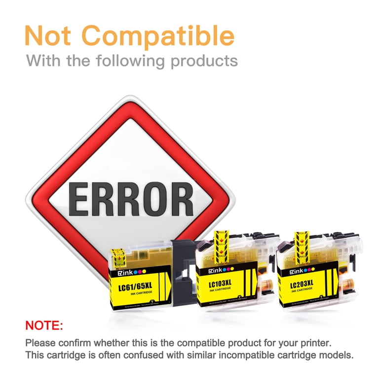 24-Pack LC75/LC-75 Compatible Ink Cartridges For Brother MFC-J280W/J425W/J430W/J625DW Printers
