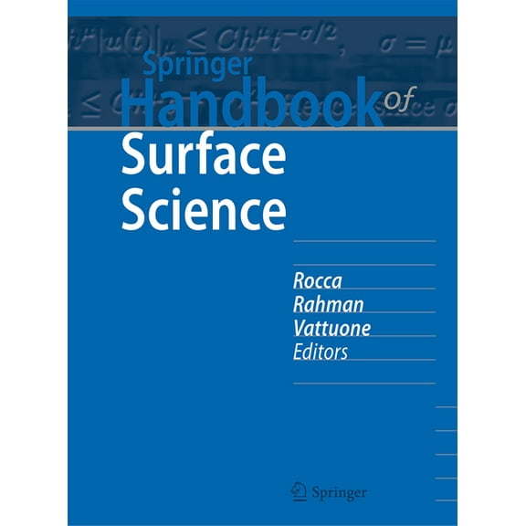 Springer Handbooks Springer Handbook of Surface Science, (Hardcover)