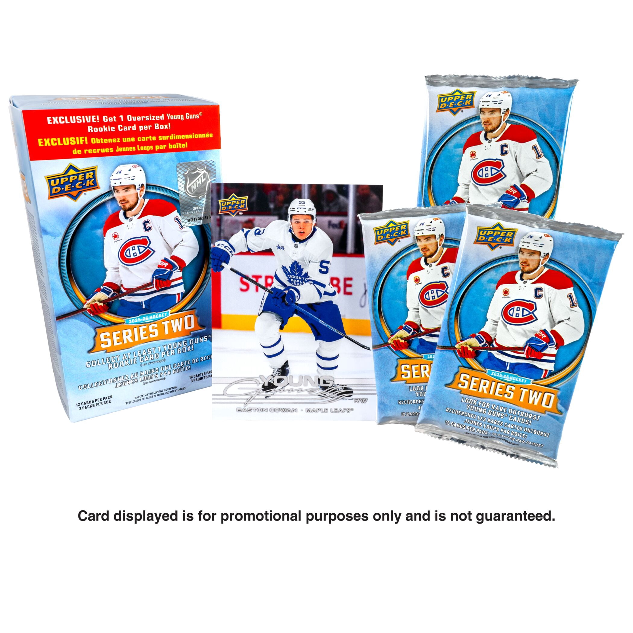 2025-26 Upper Deck Series 2 Hockey Exclusive Young Guns Blaster