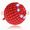 Red, variant on Physical Vibration Therapy Ball to Reduce Hand Tremors (Parkinson's) and Stress Relief, 4-Speed Rechargeable Vibrating Massage Ball for Arthritis, Gifts for Mom & Dad, Fathers & Mothers Day Gifts