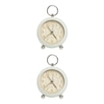 thumbnail image 3 of Matsuzay Práctico y duradero reloj despertador Retro para cabecera para un cómodo despertador Diseño minimalista Reloj duradero y resistente Type1 NO1, 3 of 6
