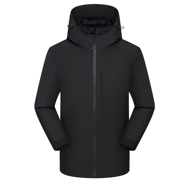 Chaquetas y abrigos casuales con capucha de manga larga para hombre y mujer, abrigo de sprint para hombre y mujer, traje de esquí grueso para exteriores, abrigo cálido con capucha, abrigo para mujer