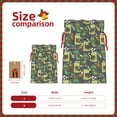 thumbnail image 3 of KLL Cartoon Dinosaurs (2) for Christmas Gift Bag,Holiday Bags for Gifts Christmas Bags & Drawstring Gift Pouch Reusable Holiday Gift Bags & Party Favor Bags (1 PCS)-Small, 3 of 9