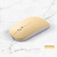 thumbnail image 2 of Ratón inalámbrico Bluetooth de 2,4 g con carga silenciosa para iPad, teléfono móvil y tableta, regalo, 2 of 5