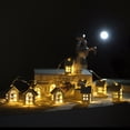 thumbnail image 4 of 10LED Navidad casa de madera cadena lámpara dormitorio decoración batería pequeña lámpara cadena - 2m 10 lámpara batería, 4 of 5