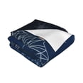 thumbnail image 5 of LNWH Super Soft Flannel Bed Blanket, Cozy Fluffy Warm All Seasons Winter Starlight Pattern Throw Blankets for Sofa Bedding, 60"x50", 5 of 8