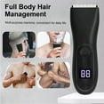 thumbnail image 3 of Sinyiin Groin & Body Hair Trimmer for Men Pubic Hair Trimmer Man Electric Waterproof, 3 of 8